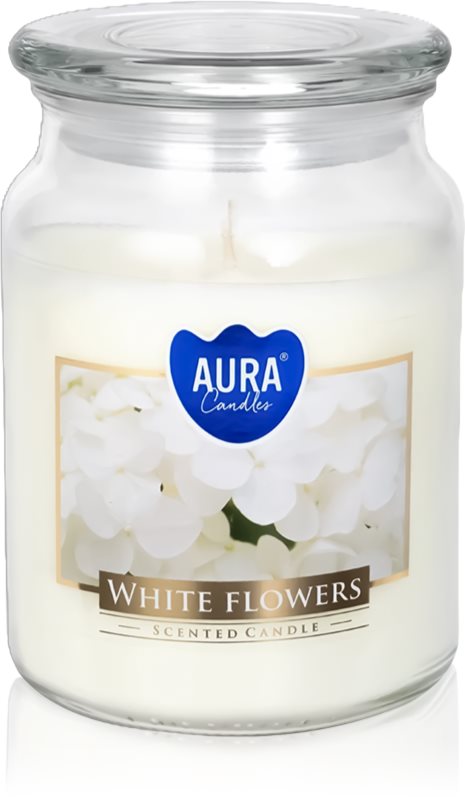 BISPOL Premium Line White Flowers lumânare parfumată 500 g