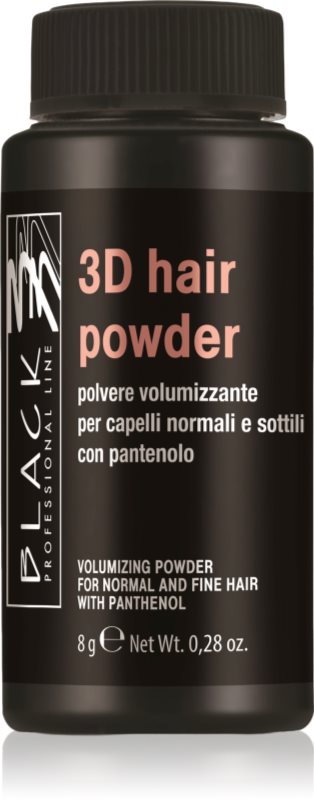 Black Professional Line 3D hair powder pudră pentru păr pentru volum 8 g
