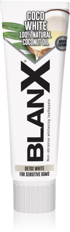 BlanX White Detox Coconut pasta de dinti pentru albire cu ulei de cocos 75 ml