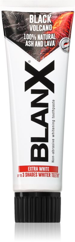 BlanX Black Volcano pasta de dinti pentru albire 75 buc