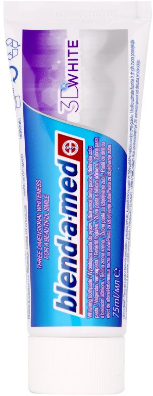 Blend-a-med 3D White pastă de dinți cu efect de albire 75 ml