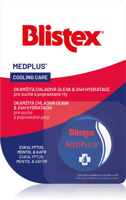 Blistex MedPlus balsam pentru racorirea buzelor uscate si crapate 7 ml