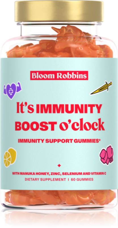 Bloom Robbins It's IMMUNITY BOOST o'clock cuburi de mestecat în sprijinul sistemului imunitar 218 g