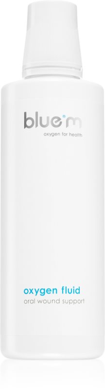 bluem Oxygen for Health Oxygen Fluid produs pentru tratament local pentru afte și răni superficiale în cavitatea bucală 500 ml