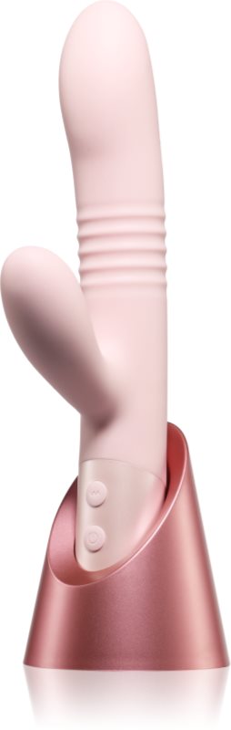 Blush Fraya vibrator cu stimularea clitorisului Pink 25,5 cm