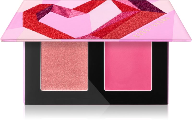 Bobbi Brown Threads of Love Cream Glow Highlighter + Pot Rouge paletă cu iluminatoare și farduri de obraz