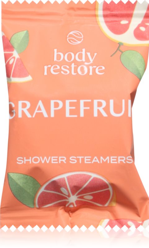 Body Restore Pulse Shower Steamers tablete pentru duș Grapefruit 3 buc