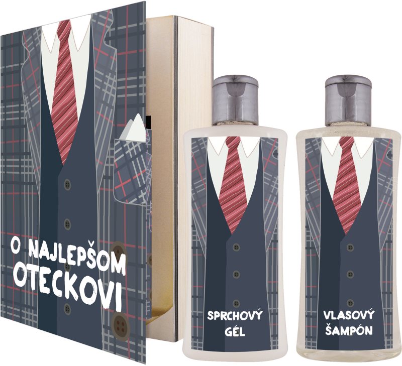 Bohemia Gifts & Cosmetics Book About Dad set cadou