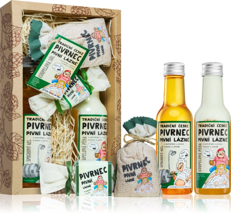 Bohemia Gifts & Cosmetics Beer set cadou pentru baie pentru bărbați