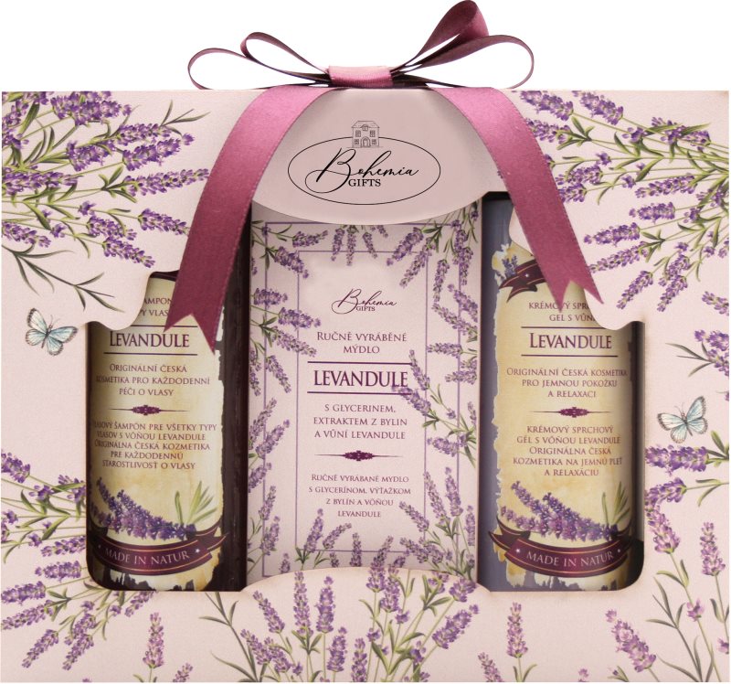 Bohemia Gifts & Cosmetics Lavender set cadou in dus