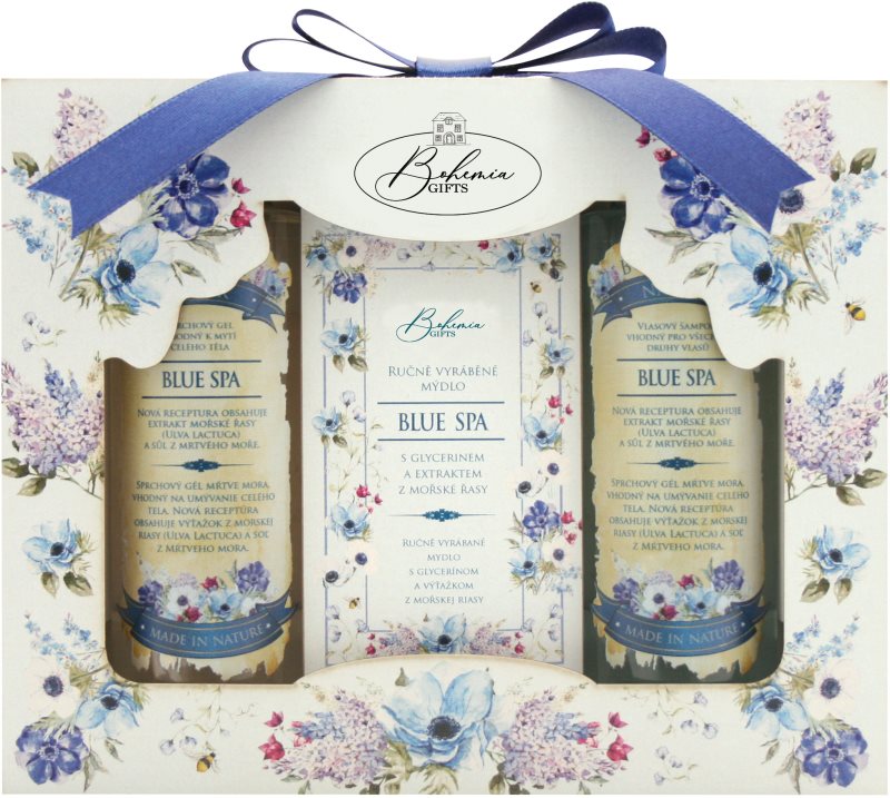 Bohemia Gifts & Cosmetics Blue Spa set cadou