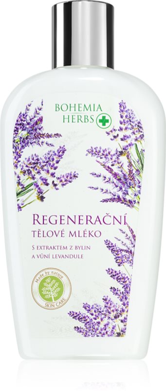 Bohemia Gifts Bohemia Herbs Lavender lapte de corp regenerator 250 ml