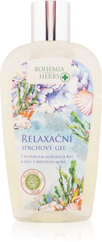 Bohemia Gifts & Cosmetics Bohemia Herbs Dead Sea Salt gel de duș 250 ml