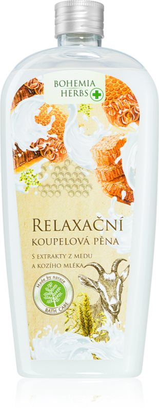 Bohemia Gifts Bohemia Herbs Honey & Goat Milk spuma pentru spalat 500 ml