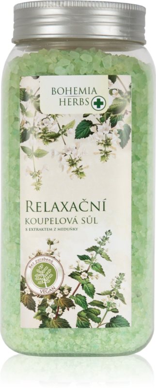 Bohemia Gifts & Cosmetics Bohemia Herbs Lemon Balm saruri de baie 900 g