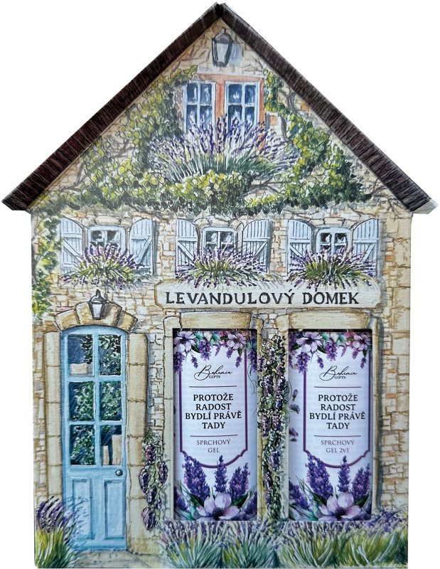 Bohemia Gifts & Cosmetics Little House of Lavender set cadou cu lavanda