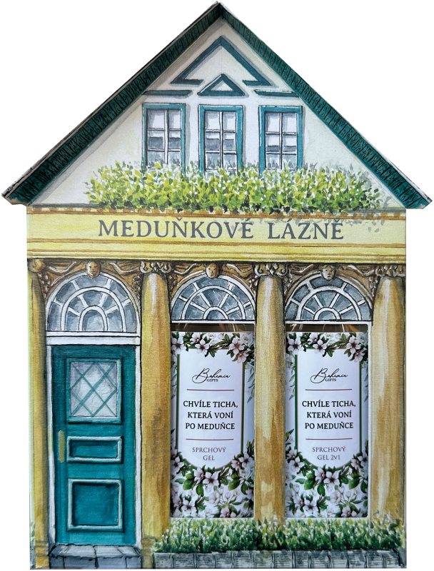 Bohemia Gifts & Cosmetics Little House of Lemon Balm set cadou cu melissa
