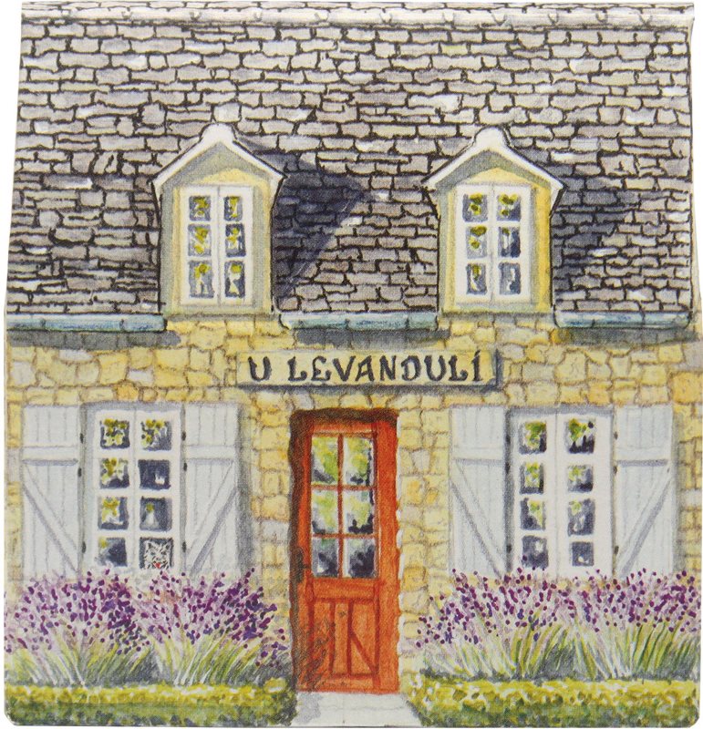 Bohemia Gifts & Cosmetics Little House of Lavender săpun solid cu esente de lavanda 80 g