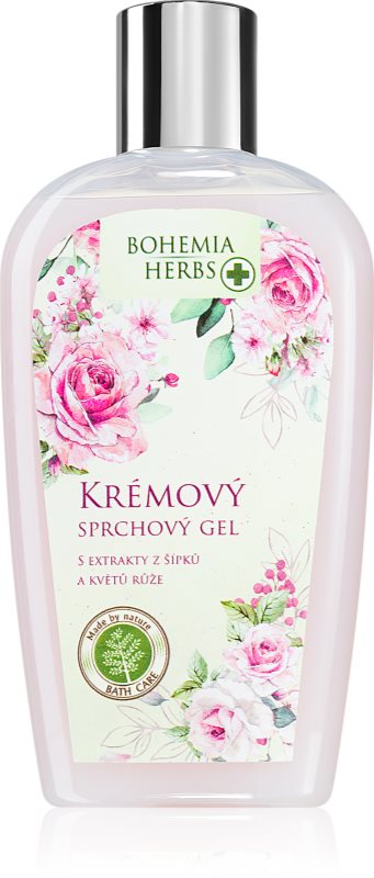 Bohemia Gifts Bohemia Herbs Rose gel de duș 250 ml