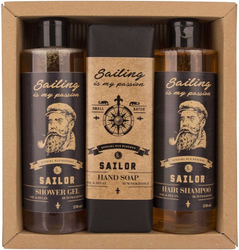 Bohemia Gifts & Cosmetics Sailor set cadou pentru bărbați