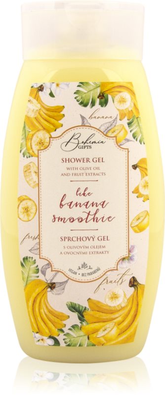 Bohemia Gifts & Cosmetics Like Banana Smoothie gel de duș 250 ml