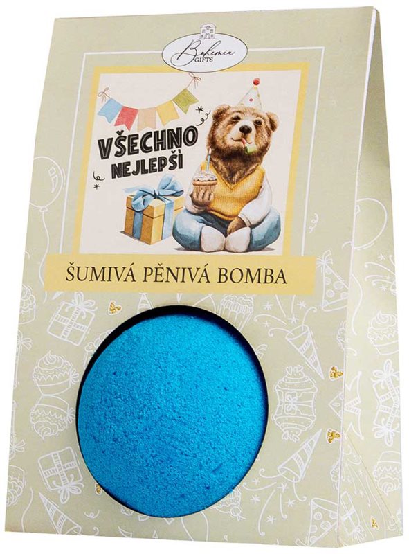 Bohemia Gifts & Cosmetics Bath Bombs Happy Birthday bombă de baie 110 g