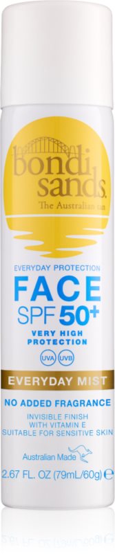 Bondi Sands SPF 50+ Everyday Face Mist aburi de protecție faciale SPF 50+ 60 g