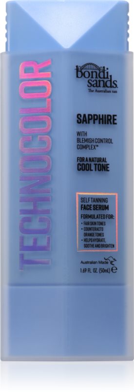 Bondi Sands Technocolor Sapphire ser autobronzant pentru fata 50 ml