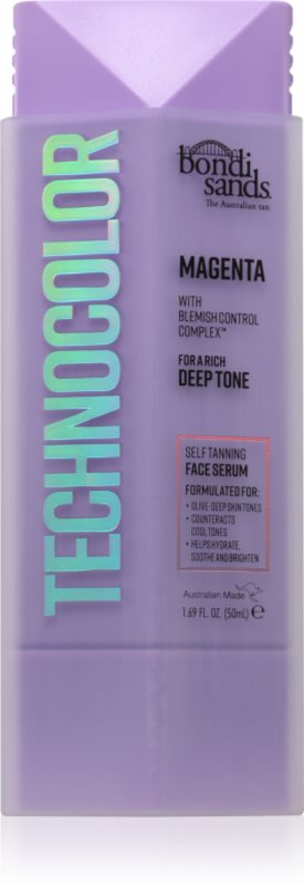 Bondi Sands Technocolor Magenta ser autobronzant pentru fata 50 ml