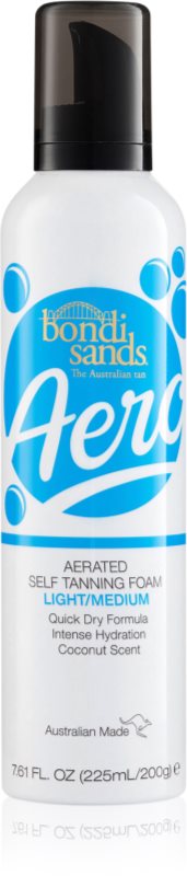 Bondi Sands Aero Light/Medium mousse pentru bronz pentru piele deschisa 225 ml
