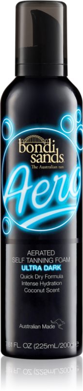 Bondi Sands Aero Ultra Dark spuma de culoare intensă pentru bronzarea pielii 225 ml