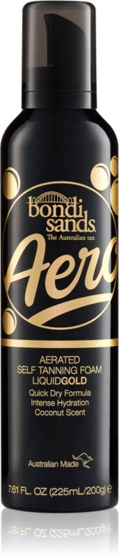 Bondi Sands Aero Liquid Gold spuma autobronzanta cu ulei de argan 225 ml