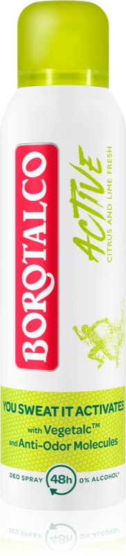Borotalco Active Citrus & Lime deodorant spray 48 de ore 150 ml
