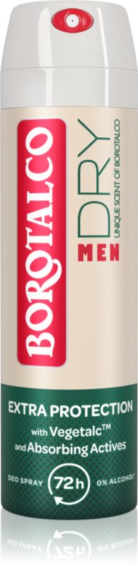 Borotalco MEN Dry deodorant spray pentru barbati parfum Unique Scent of Borotalco 150 ml