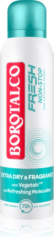 Borotalco Non-Stop Fresh Sea Crystals deodorant spray 72 ore 150 ml