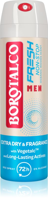 Borotalco Non-Stop Fresh MEN deodorant spray pentru barbati parfum Oceanic Woods 150 ml