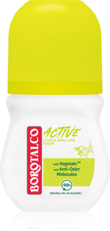 Borotalco Active Citrus & Lime Deodorant roll-on 48 de ore 50 ml
