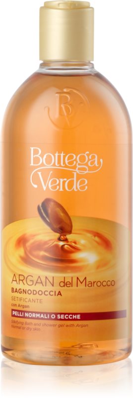 Bottega Verde Argan del Marocco gel de dus si baie cu ulei de argan 400 ml