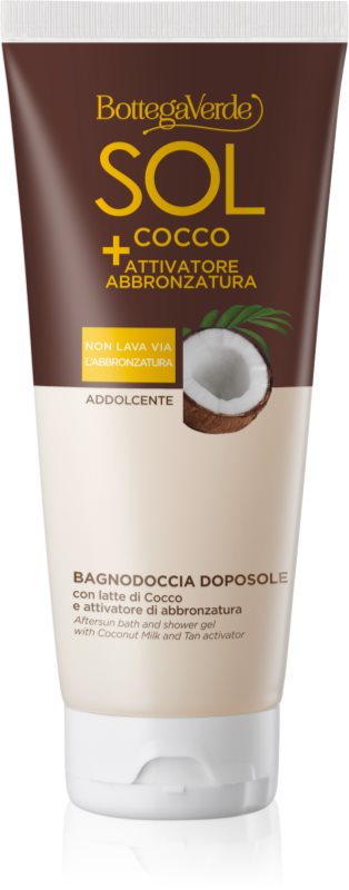 Bottega Verde Sol Cocco gel de dus si baie dupa expunerea la soare 200 ml