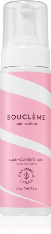 Bouclème Curl Super Volumising Foam spumă de styling pentru fixare și formă 200 ml