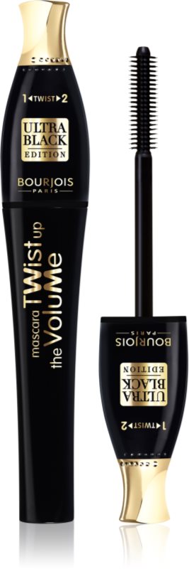 Bourjois Twist Up The Volume mascara cu efect de volum perie 2 in 1
