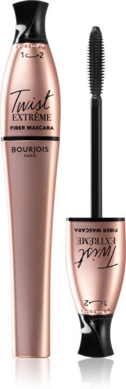 Bourjois Twist Extreme mascara pentru volum, alungire si separarea genelor culoare 24 Black 8 ml