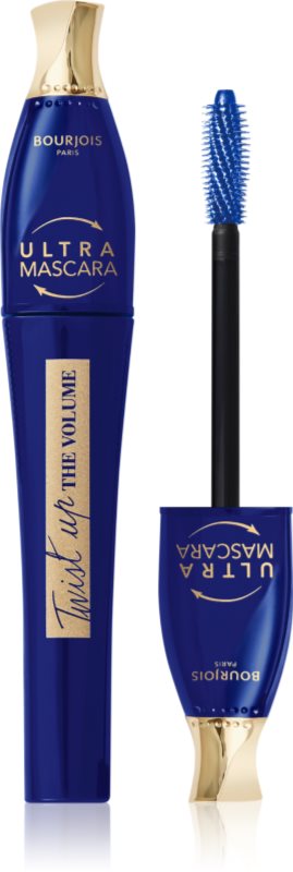 Bourjois Twist Up The Volume mascara cu efect de volum perie 2 in 1 culoare 03 Ultra Blue 8 ml