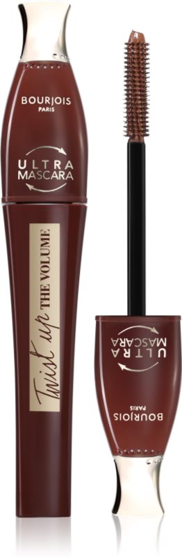 Bourjois Twist Up The Volume mascara cu efect de volum perie 2 in 1