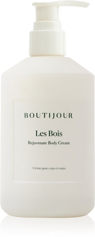 BOUTIJOUR Les Bois Rejuvenate Body Cream crema de corp nutritiva pentru piele uscata 250 g
