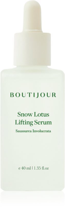 BOUTIJOUR Snow Lotus Lifting Serum ser cu hidratare intensă pentru strălucirea și netezirea pielii 40 ml