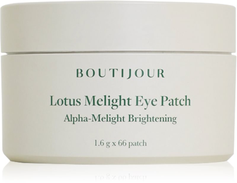 BOUTIJOUR Lotus Melight Eye Patch masca hidrogel pentru ochi impotriva ridurilor si cearcanelor 33 pereche