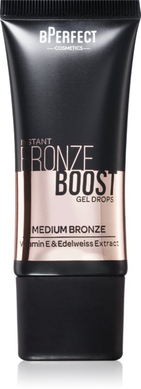 BPerfect Bronze Boost Gel Drops crema bronzanta culoare Medium 30 ml