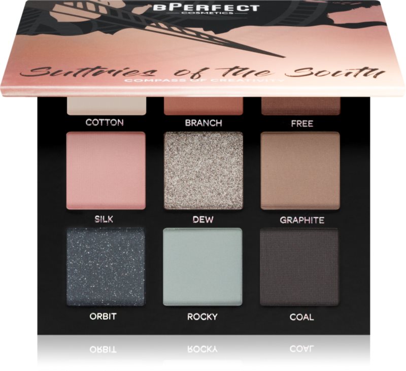 BPerfect Compass of Creativity Vol. 2 paletă cu farduri de ochi Sultries of the South 110 g