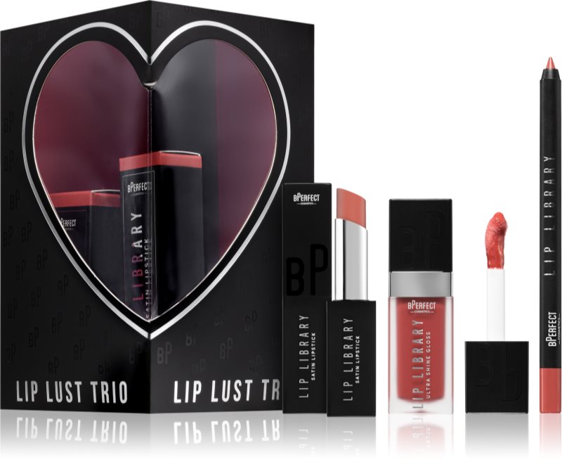 BPerfect Lip Lust Trio set îngrijire buze culoare Hero Trio